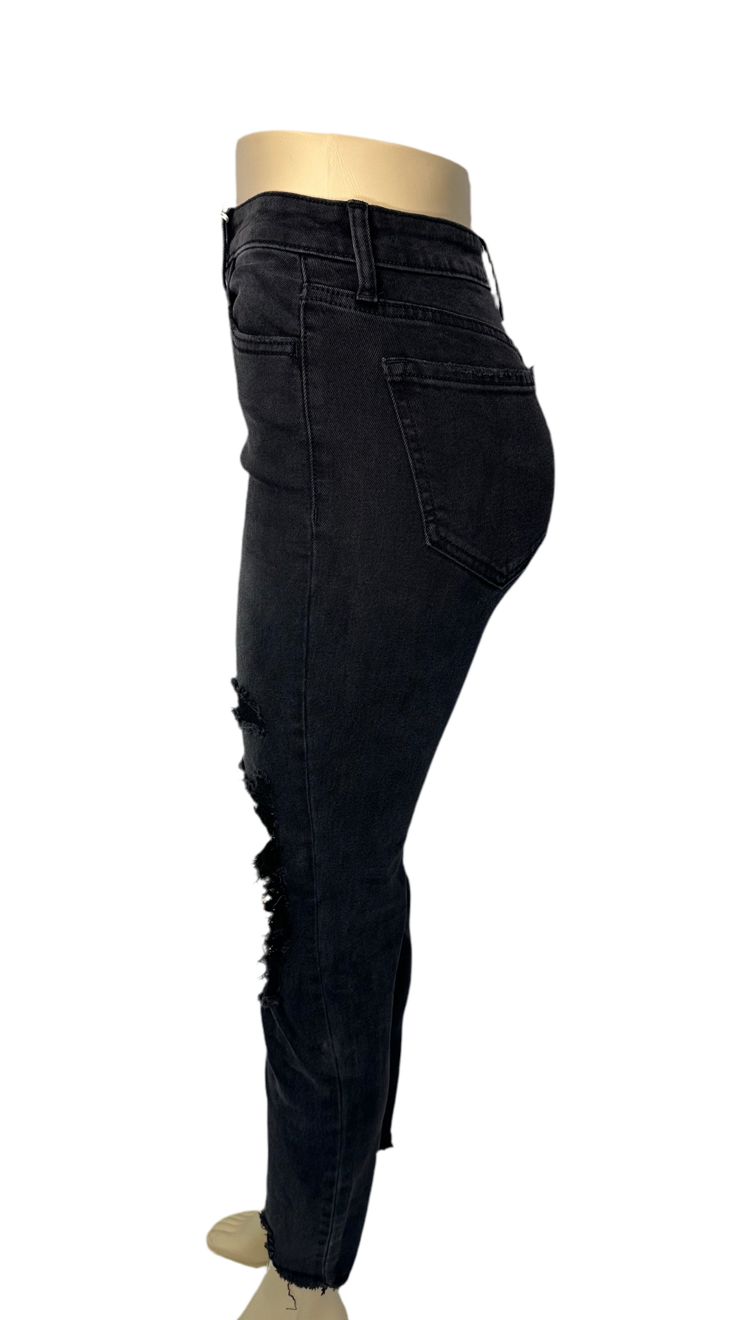 Cello black ripped Jeans