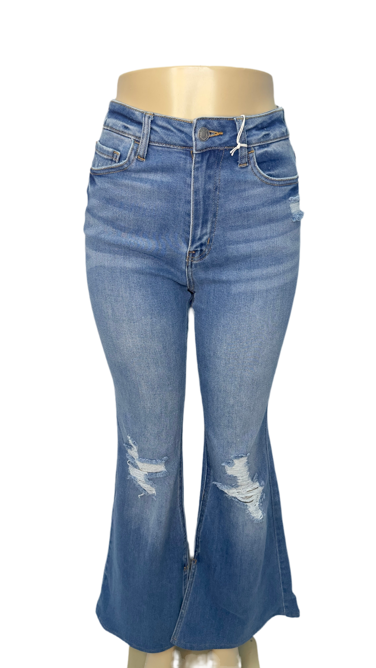 Cello high rise skinny flare