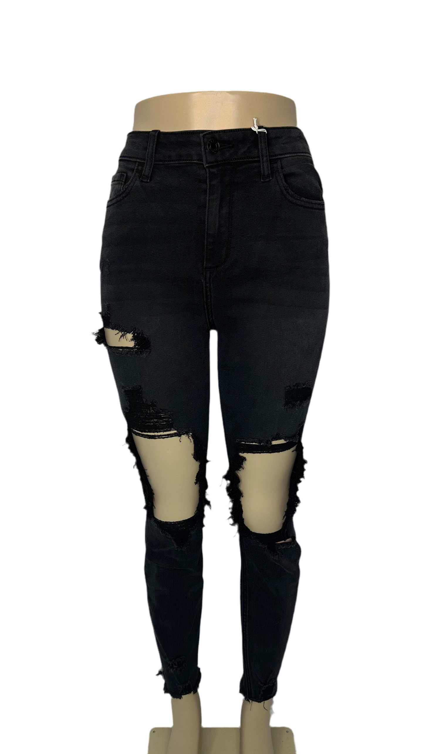 Cello black ripped Jeans