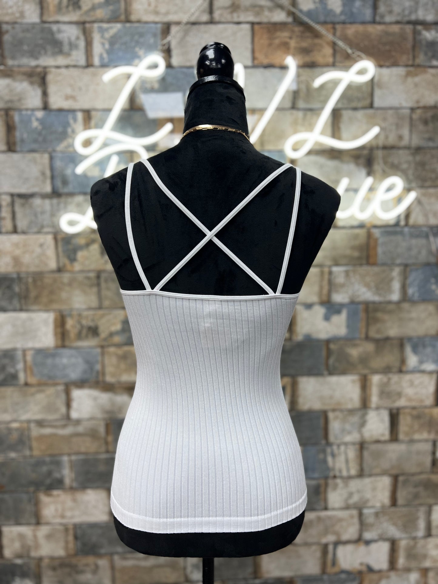 Crossover Tank top white