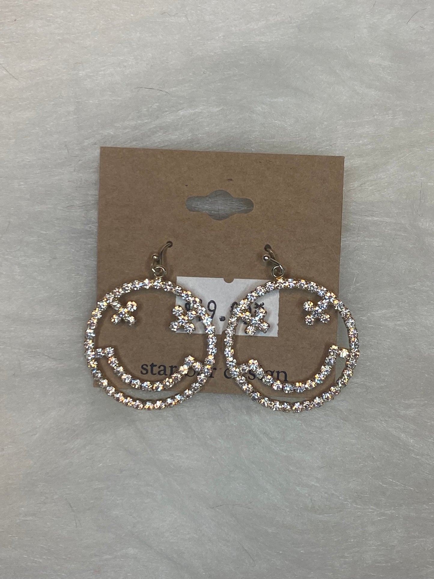 Smiley face earrings