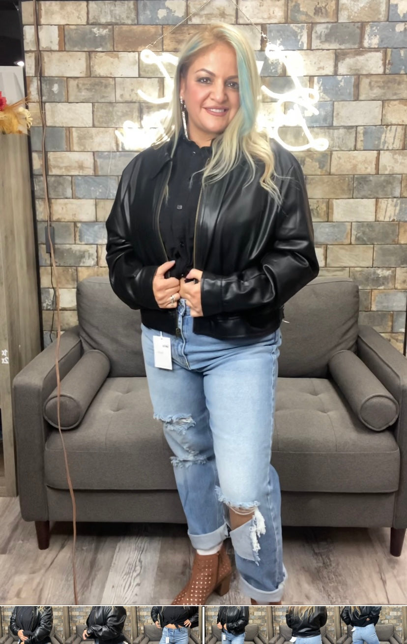 Black Leather Jacket