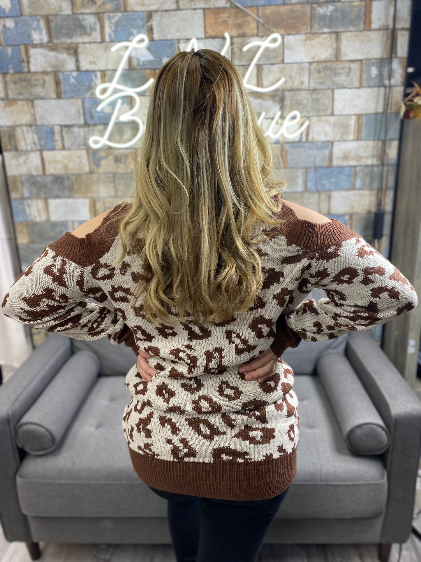Cheetah Sweater