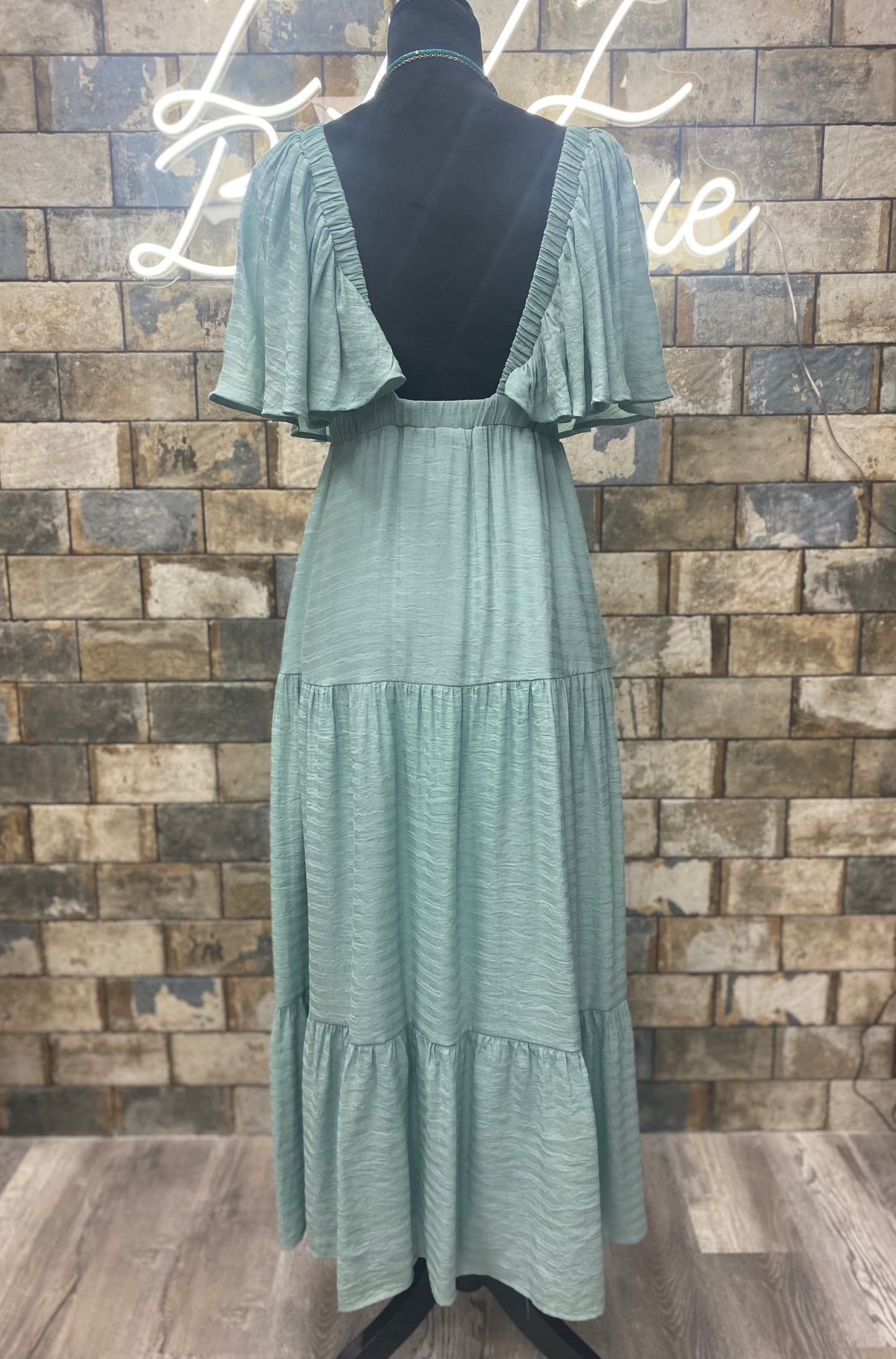 Serenity Sea Maxi Dress