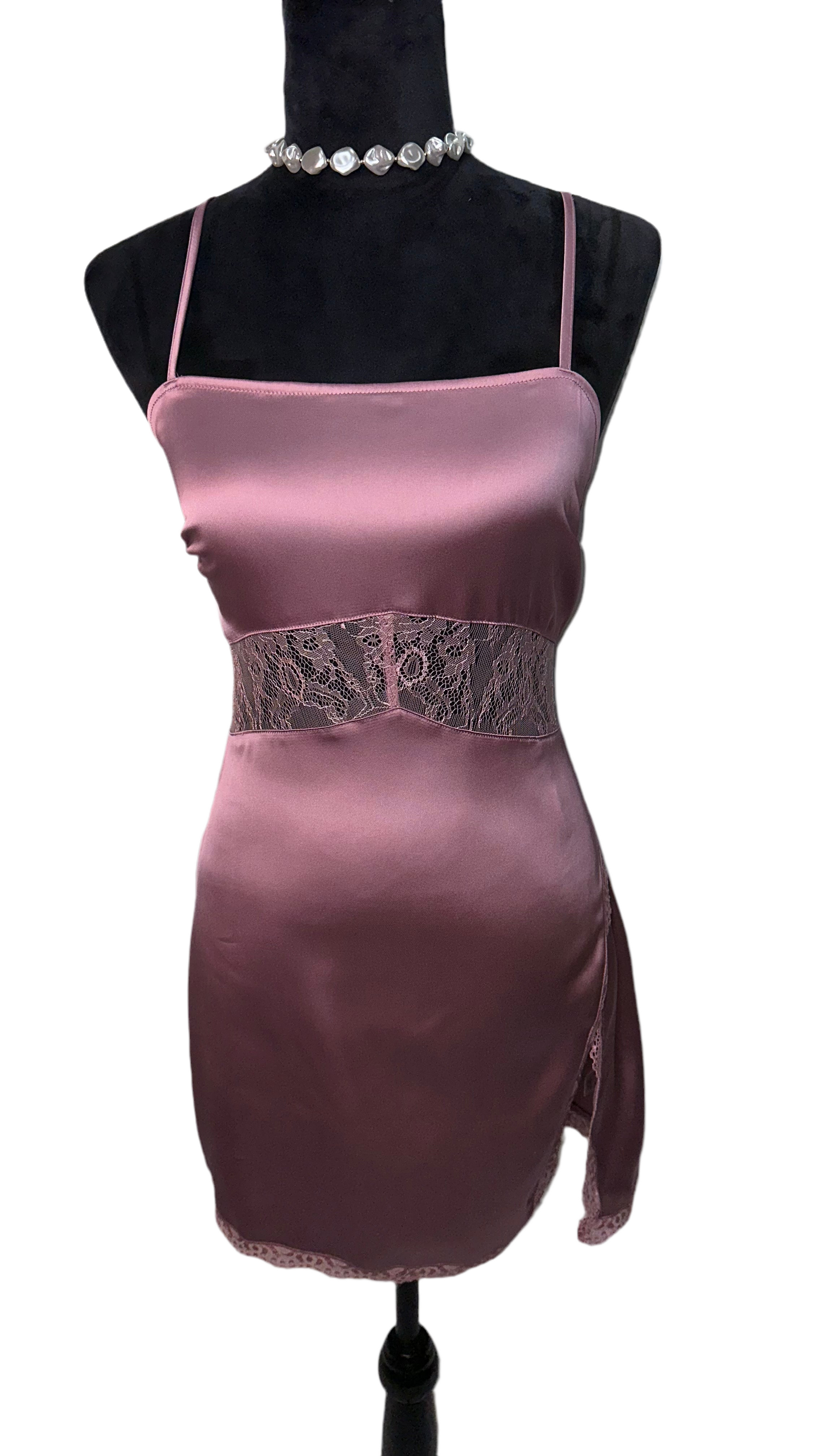 Pink short silky dress LNL Boutique Pink short silky dress LNL Boutique
